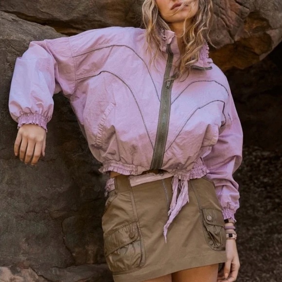 Free People Jackets & Blazers - NEW Free People Movement Womens Windbreaker